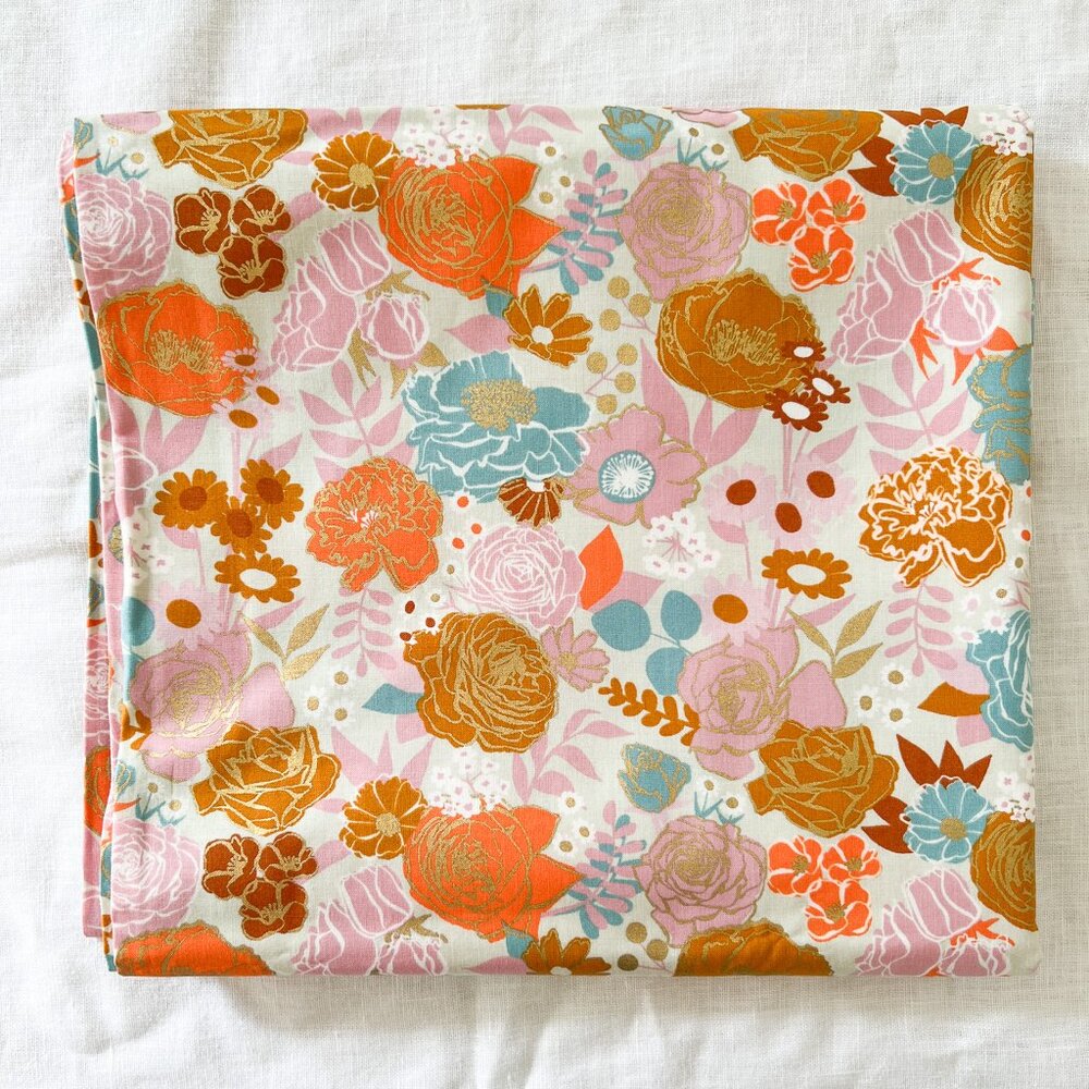1.6 yd - Ruby Star Society - Rise - Shell - Fabric